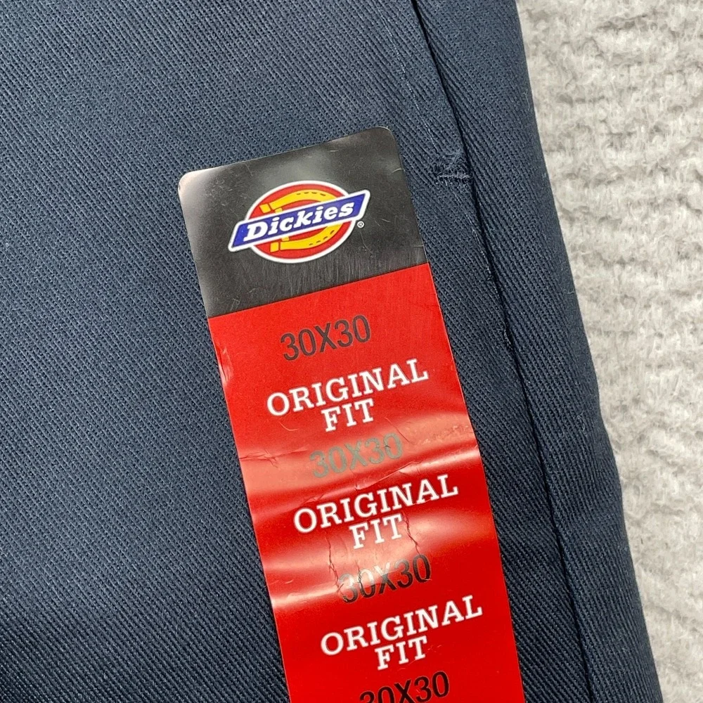 Dickies‎ Pants Mens 30 X 30 (FITS 28x30) Original Fit (874) Blue New